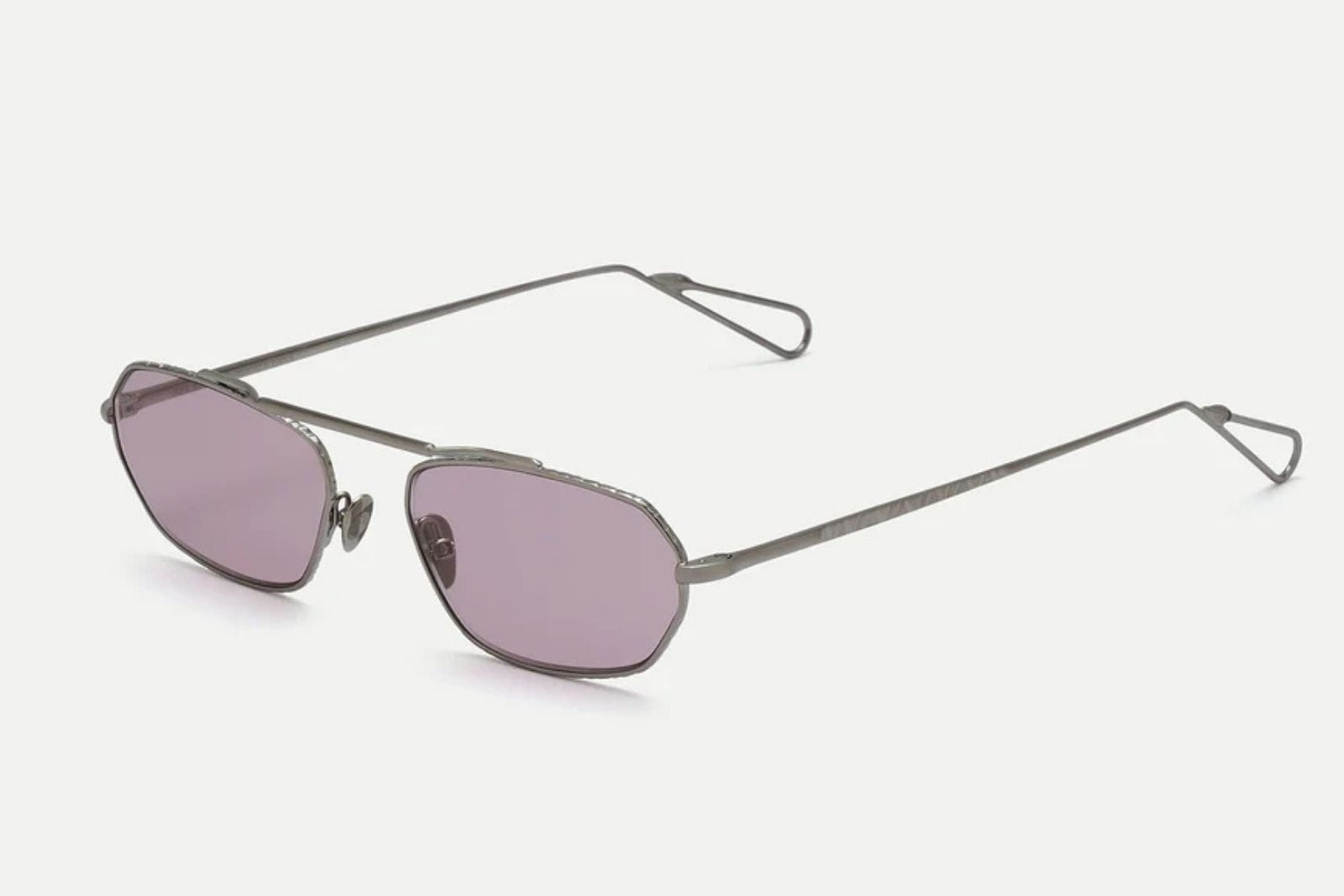 Ahlem Anjou - Ruthenium Brushed Sunglasses