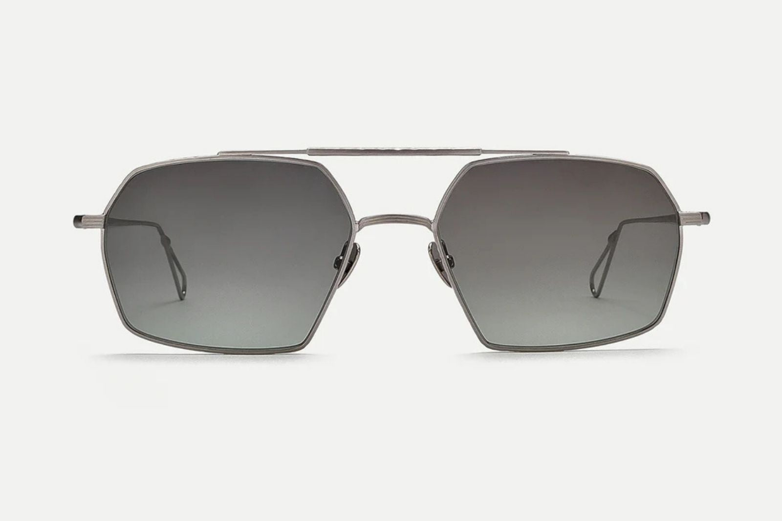 Ahlem Haussman - Ruthenium Brushed Sunglasses