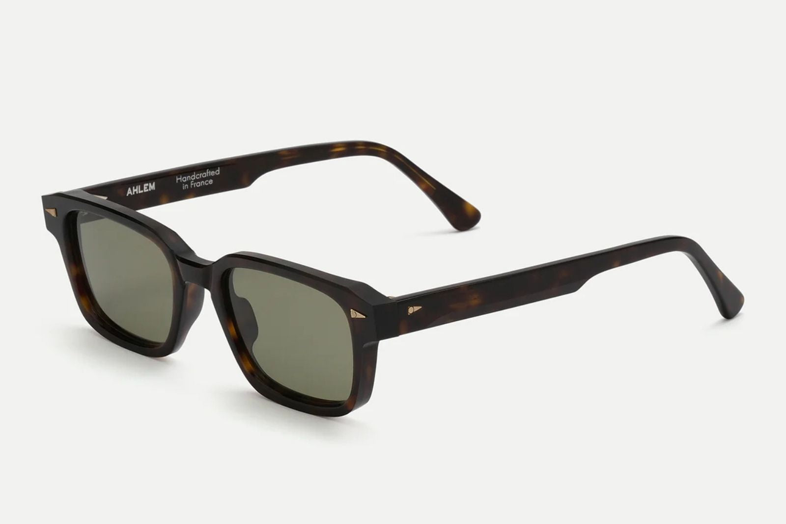 Ahelm Rive Gauche - Dark Turtle | Khaki Light Sunglasses