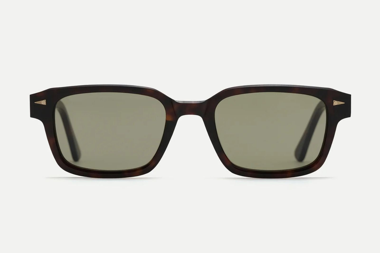 Ahelm Rive Gauche - Dark Turtle | Khaki Light Sunglasses