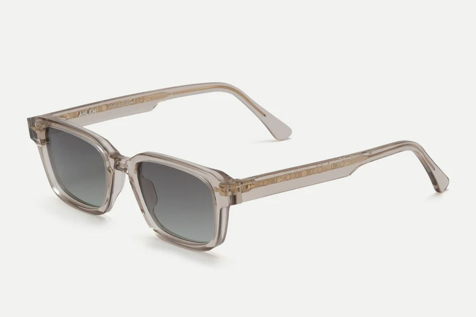 Ahlem Rive Gauche - November Light | Green Gradient Sunglasses
