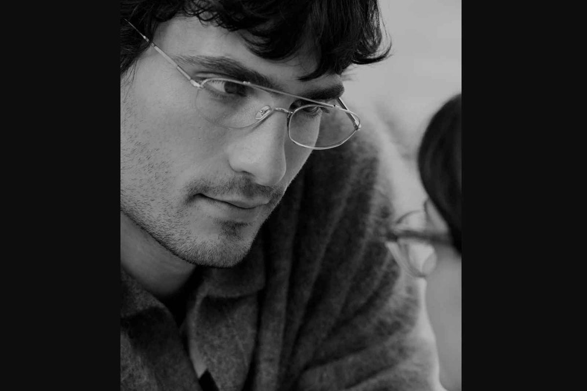 Ahlem Simon Eyeglasses on Model