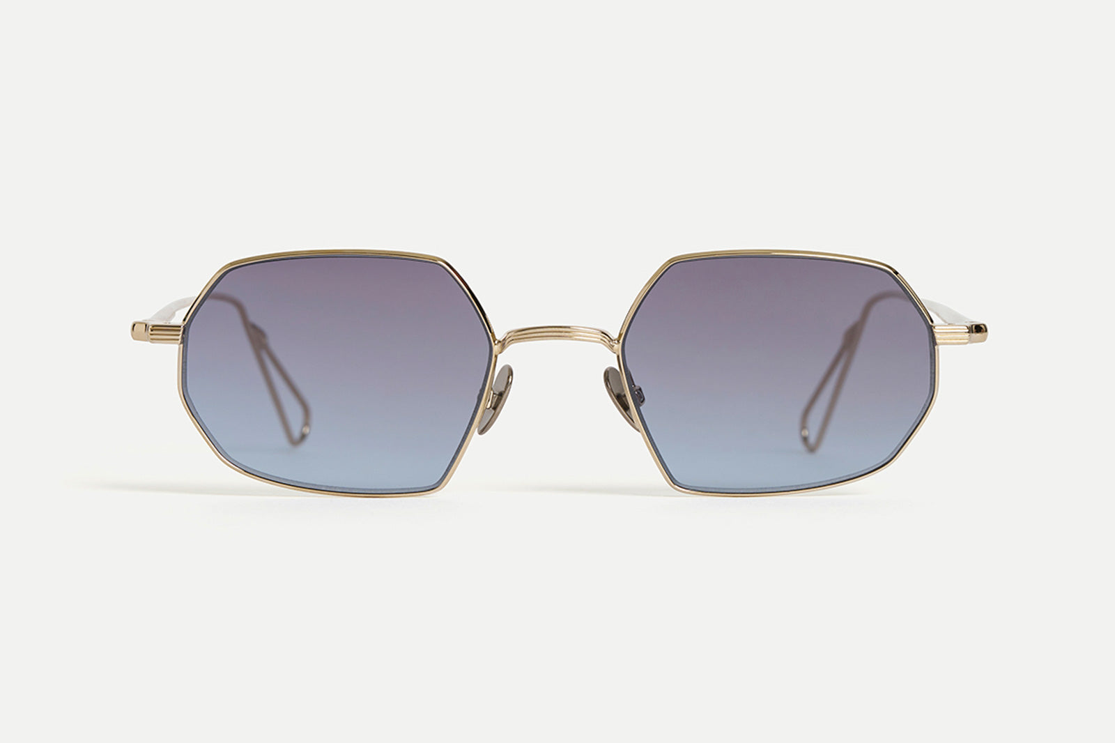 Ahlem Triomphe Grey Gold Sunglasses