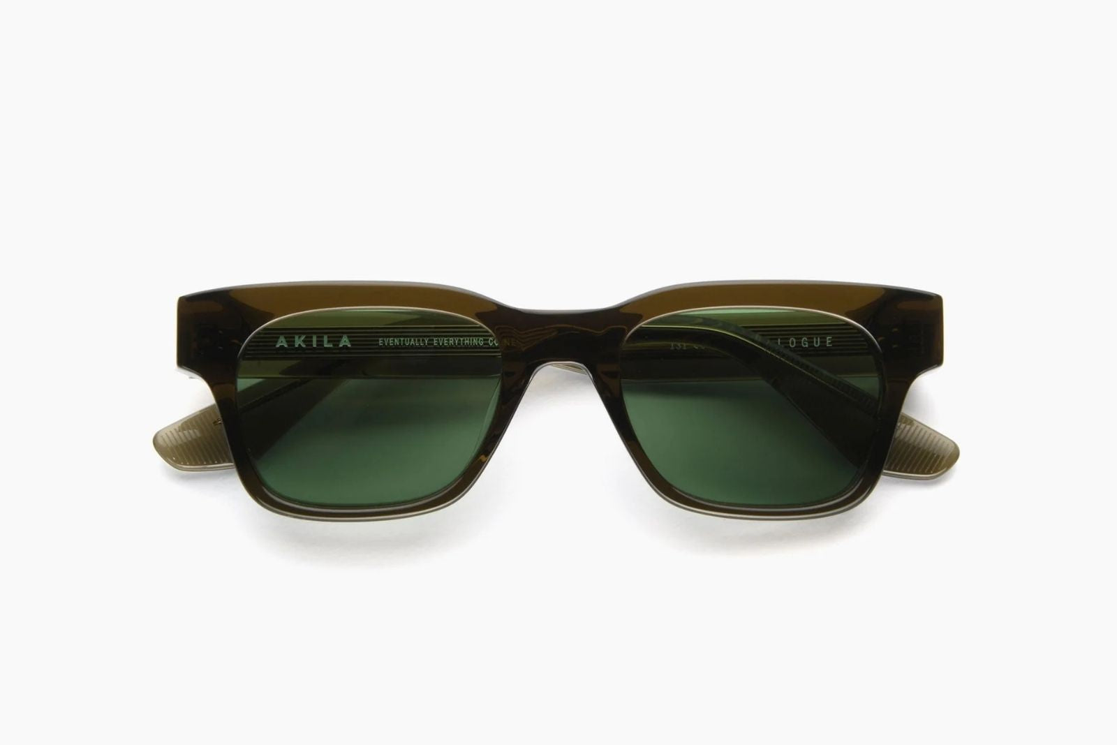 Shop Akila | Analogue Kids in Caper Green Sunglasses - twelvesixtynine