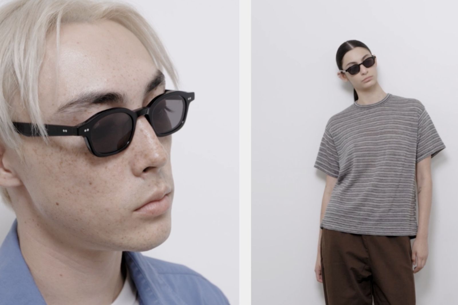 Akila Ceres - Black on Model Sunglasses