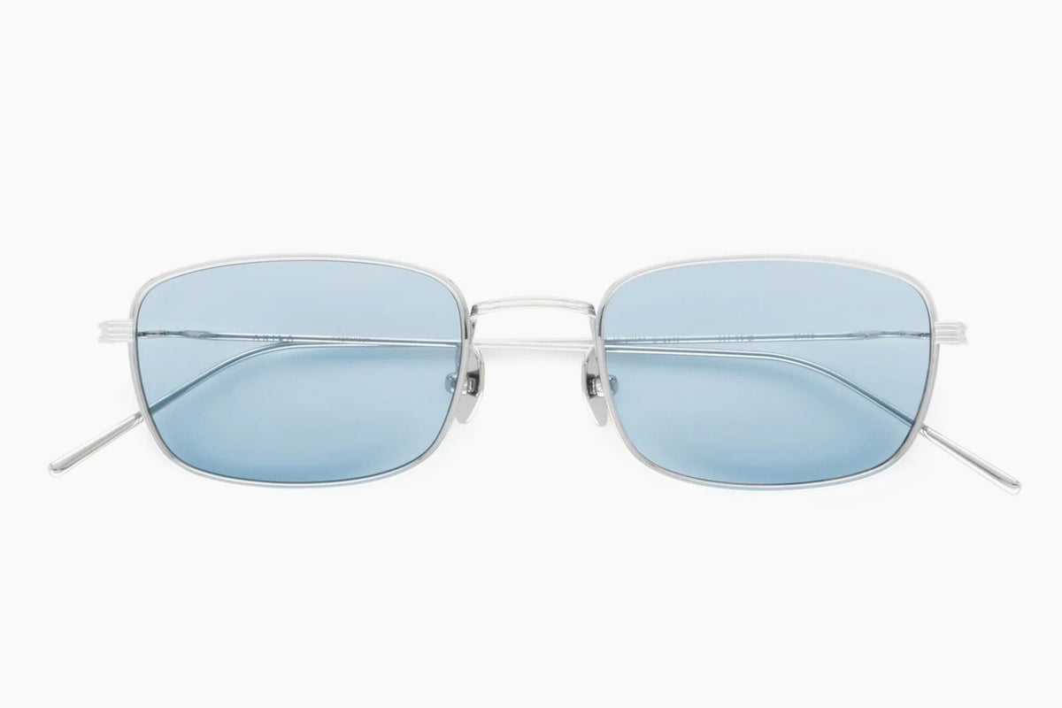 Akila | Grace in Silver & Blue Sunglasses - twelvesixtynine