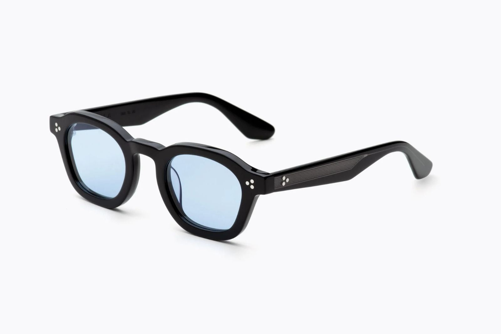 Akila Logos - Black | Sky Blue Sunglasses