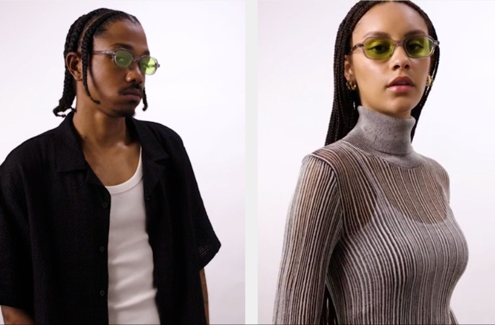 Akila Psyche - Grey | Apple Green Sunglasses Model