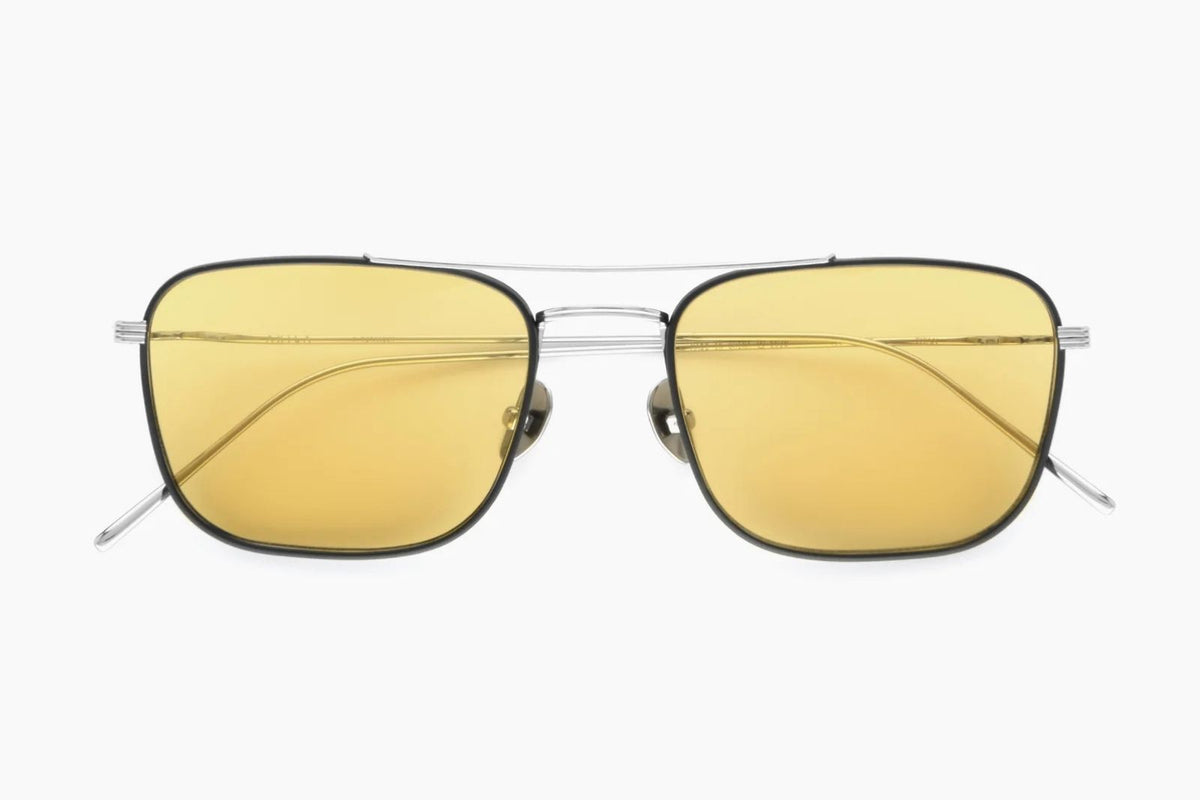 Akila | Titan in Matte Black Silver Sunglasses - twelvesixtynine