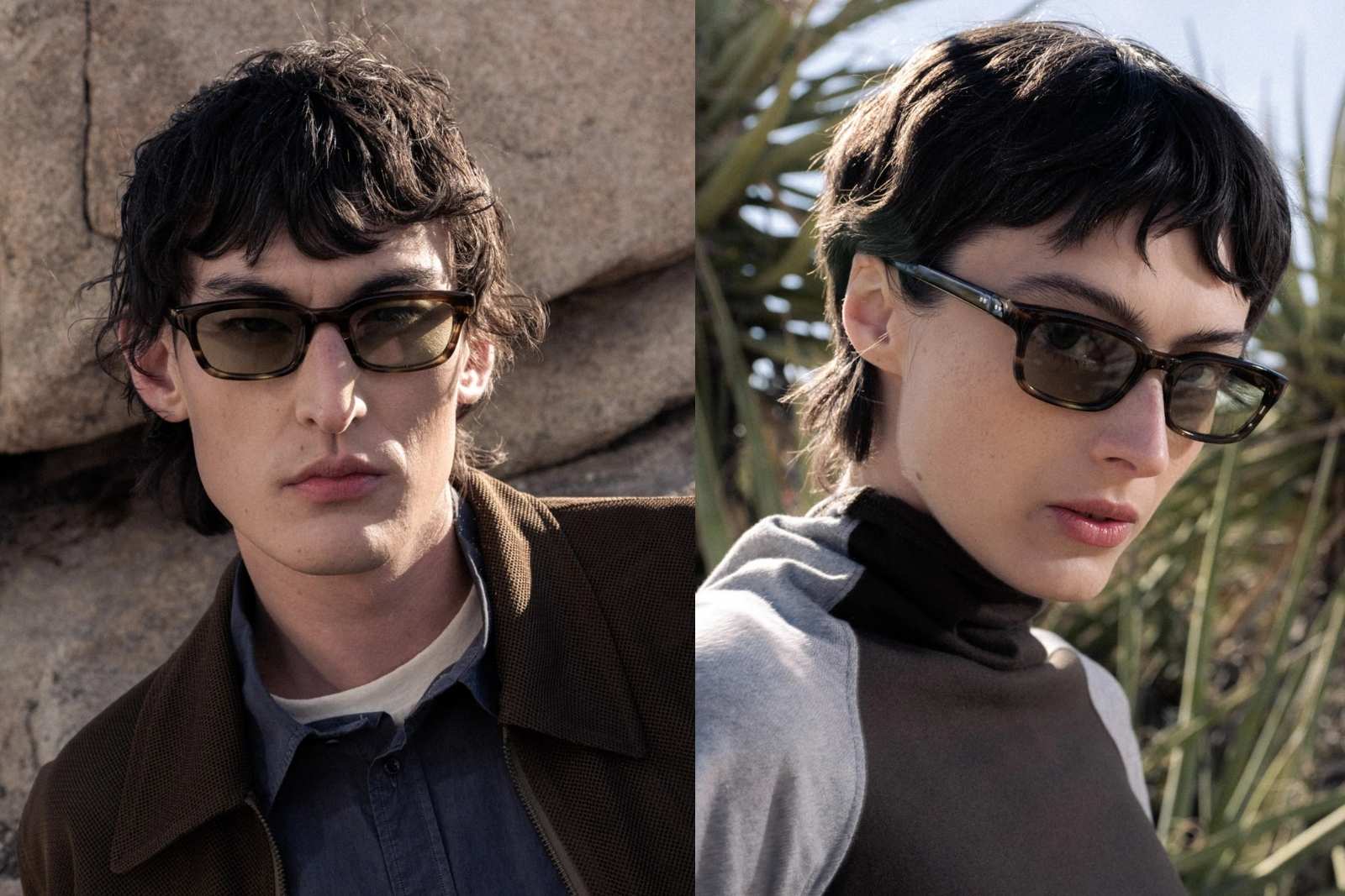 Akila Trivia Sunglasses on Model