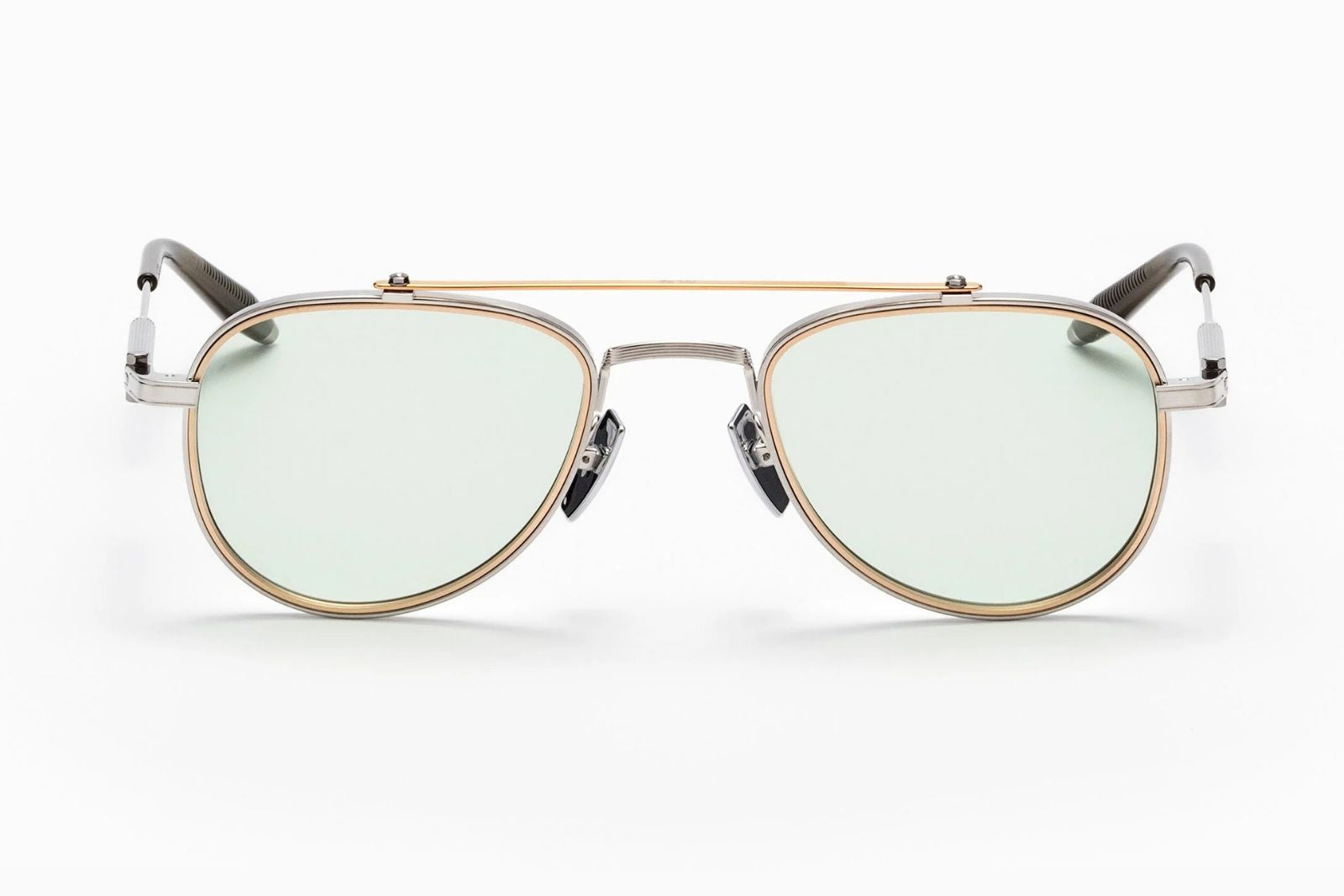 Akoni Caliso - Brushed Silver Sunglasses