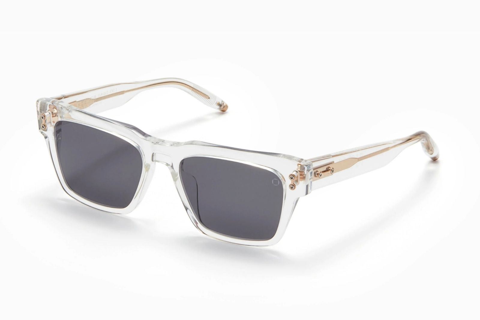 Akoni Columba - 56 - Crystal Clear Sunglasses