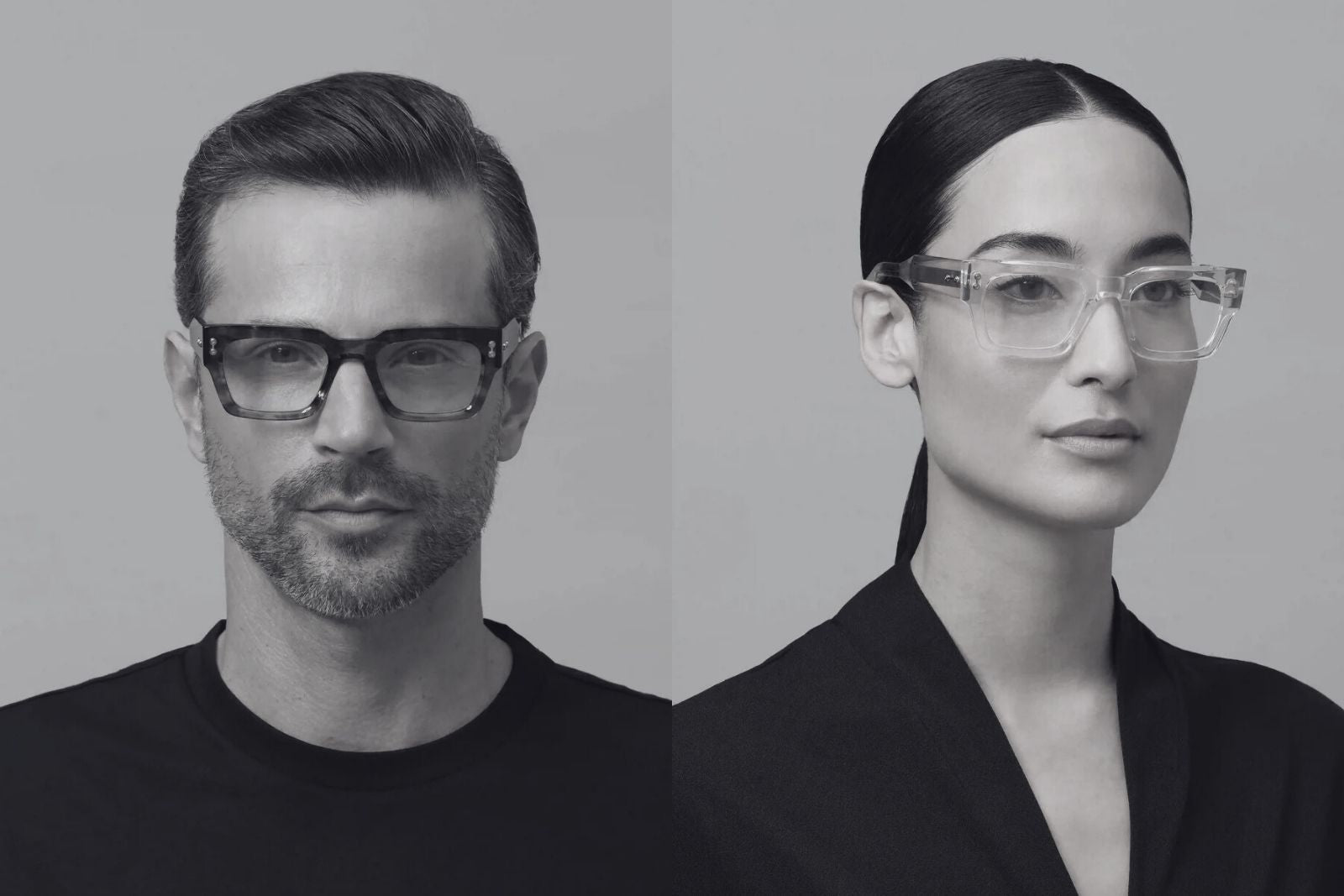 Akoni Cosmo Eyeglasses on Model