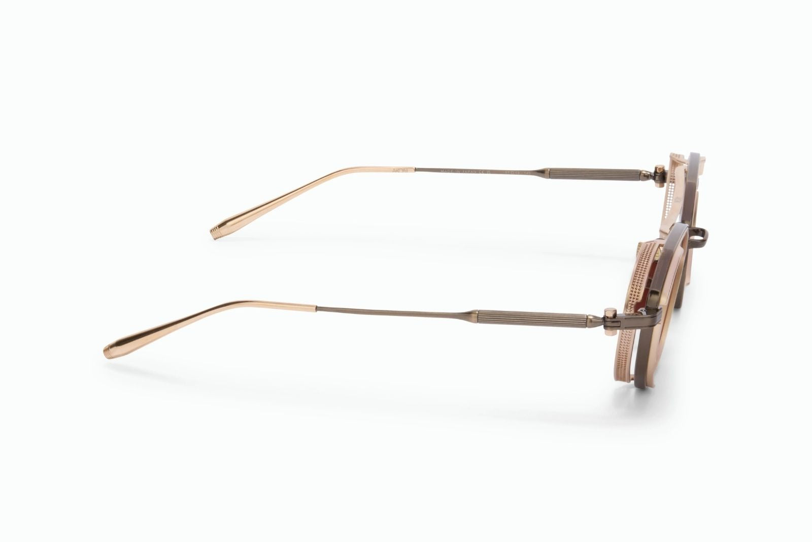 Akoni Eris Two Antique Gold Sunglasses