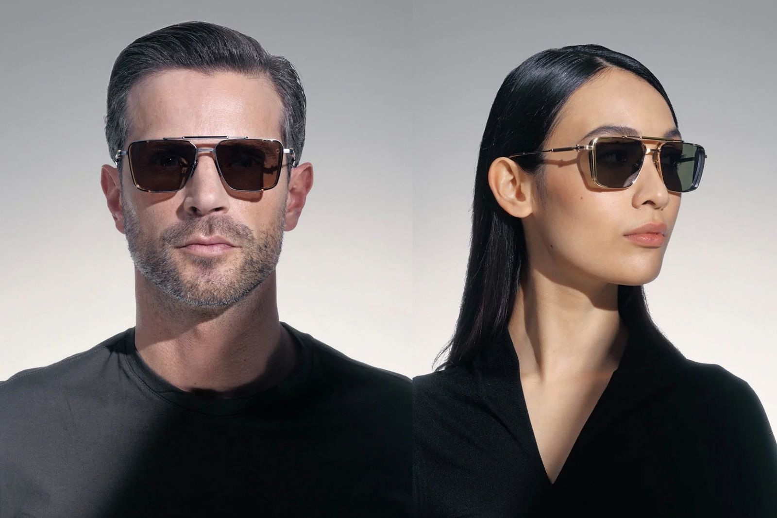 Akoni Hera Sunglasses on Model