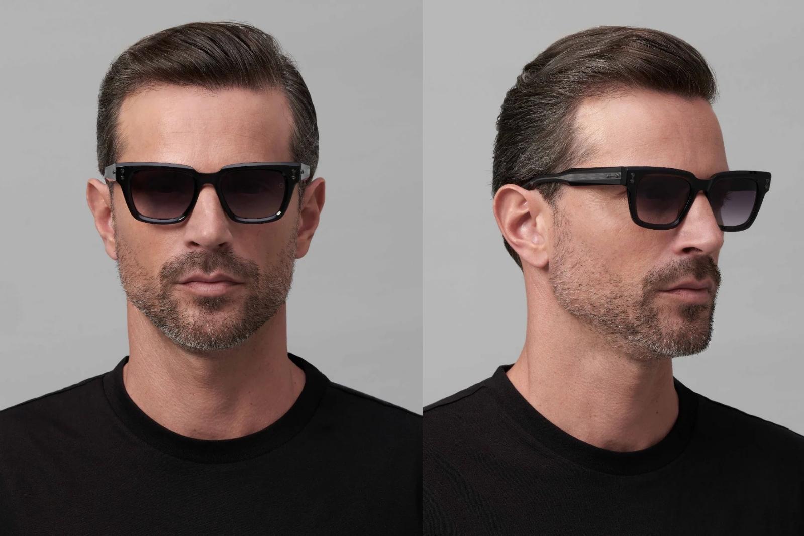 Akoni Pyxis Sunglasses on Model