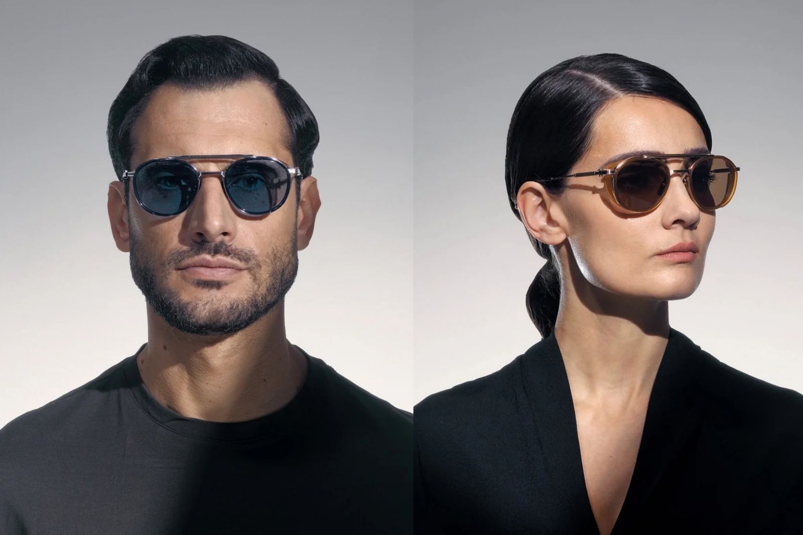 Akoni Skymapper Sunglasses on Model