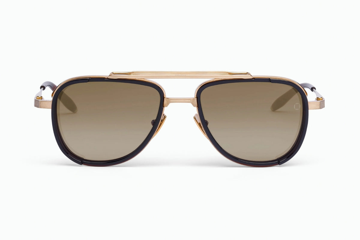 Akoni Spitzer - Brushed Gold Sunglasses