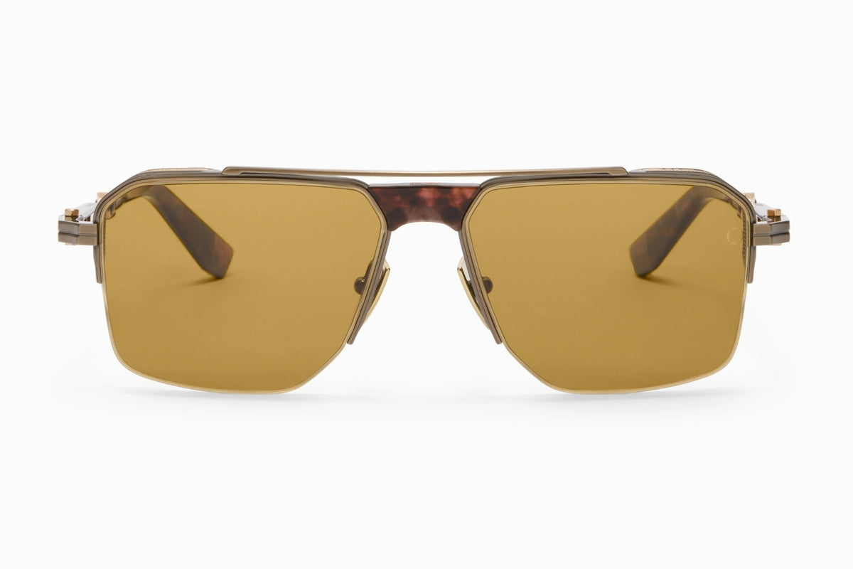 Akoni Starliner - Antiqued 12k Gold Sunglasses