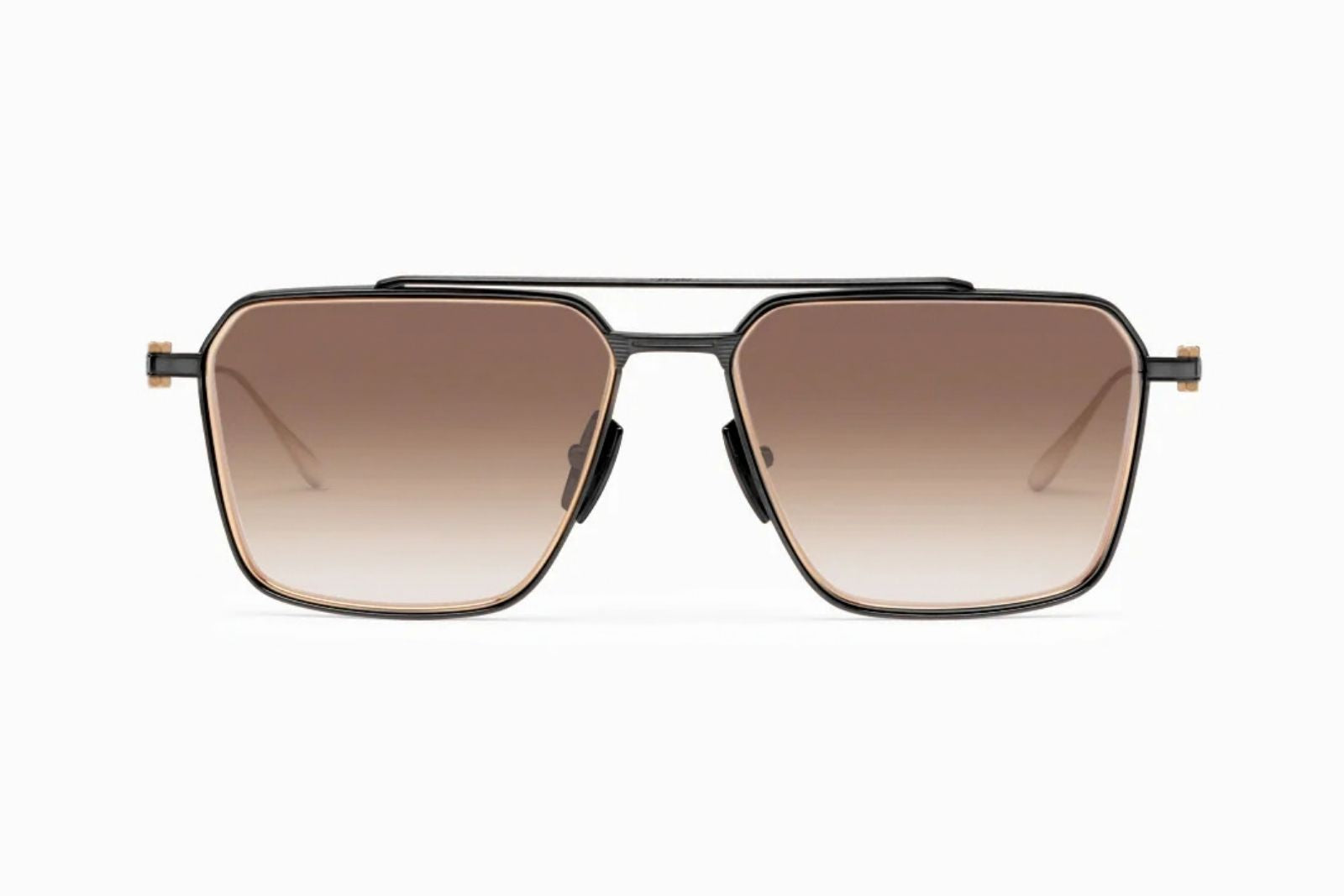 Akoni | Telesto - 56 in Brushed Black Sunglasses - twelvesixtynine