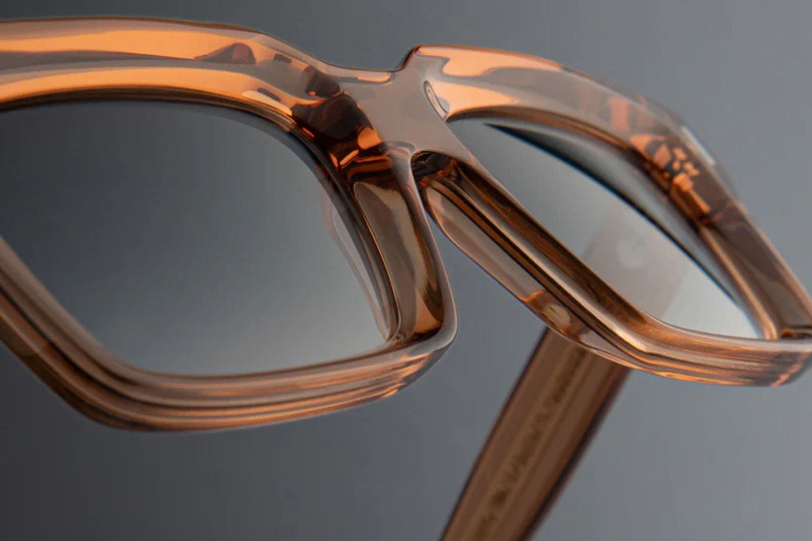 Cutler and Gross 1386 - Crystal Peach Sunglasses