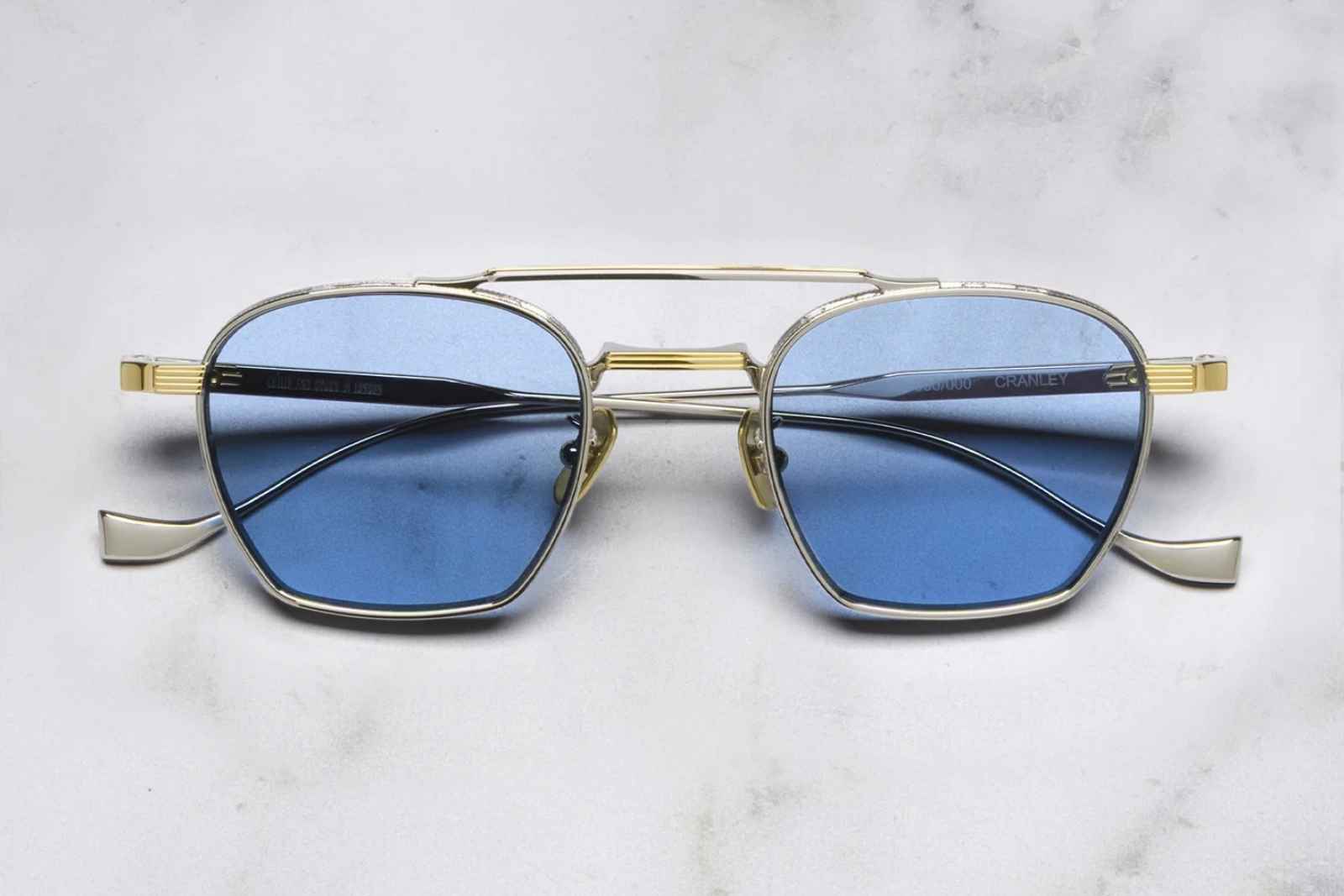 Cutler and Gross Cranley 1425 - Silver Gold Sunglasses