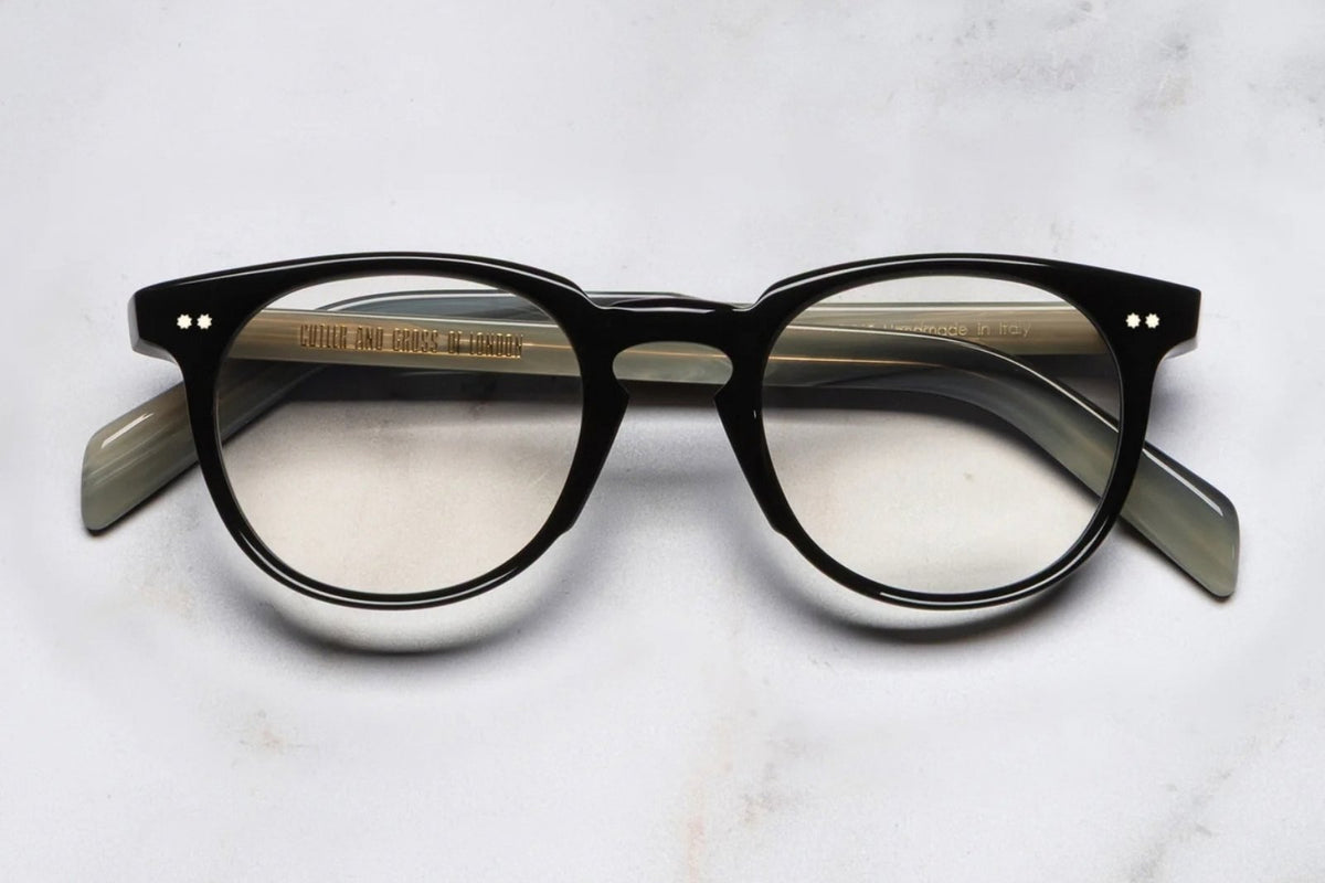 Cutler & Gross GR09 Eyeglasses - Black Horn