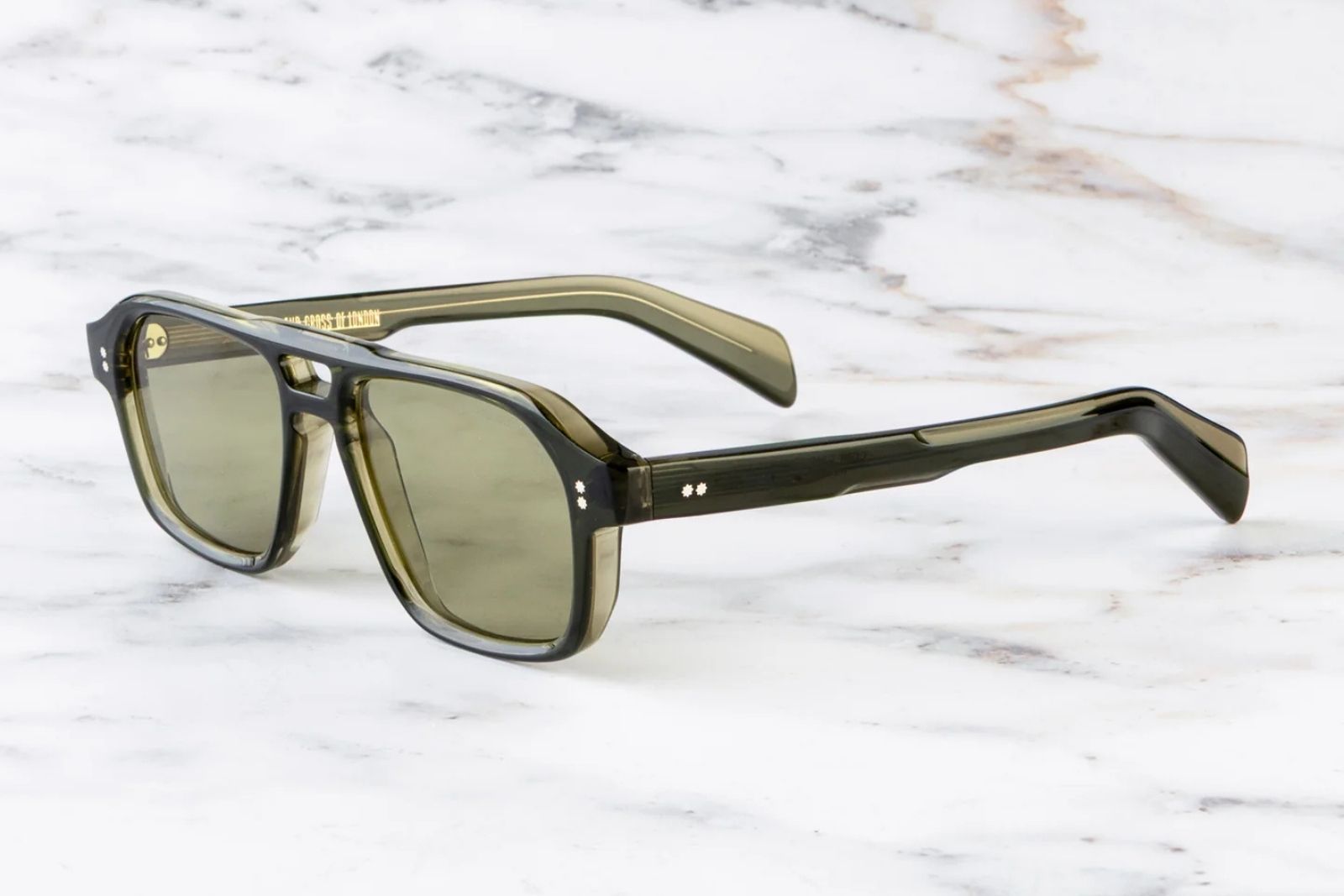Cutler and Gross GR15 - Multi Olive Sunglasses