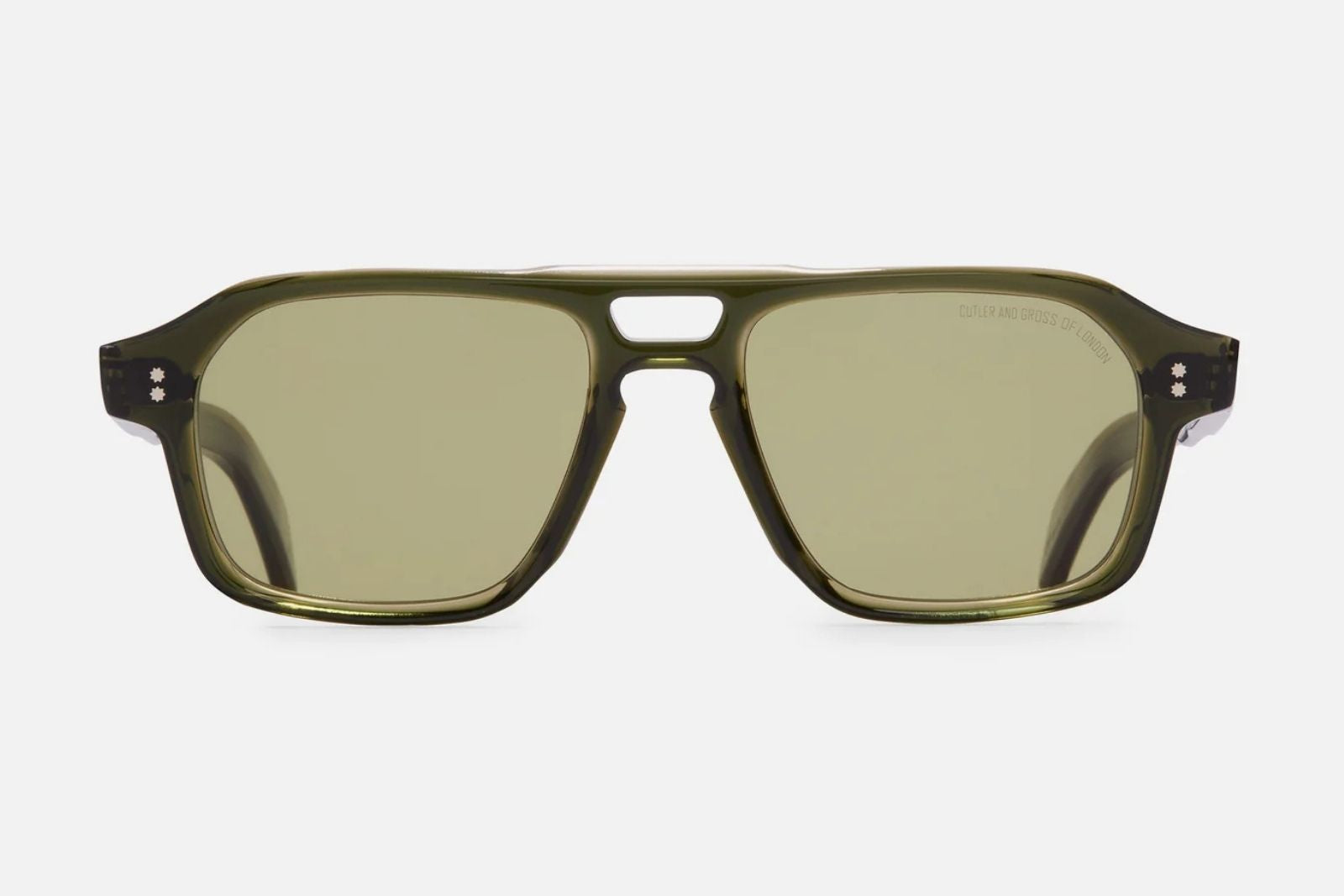Cutler and Gross GR15 - Multi Olive Sunglasses