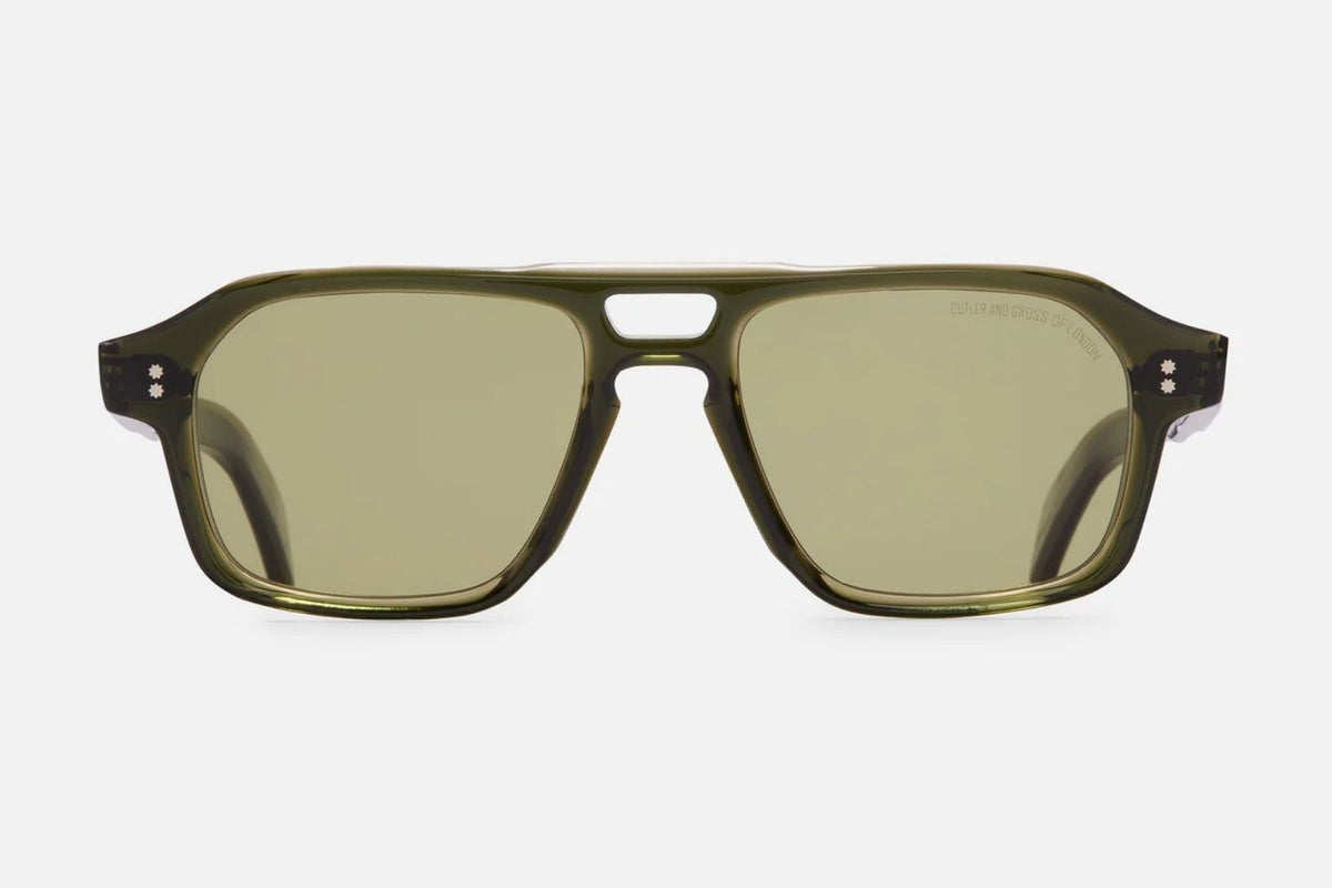 Cutler And Gross | The GR15 Sunglasses in Multi Olive 
