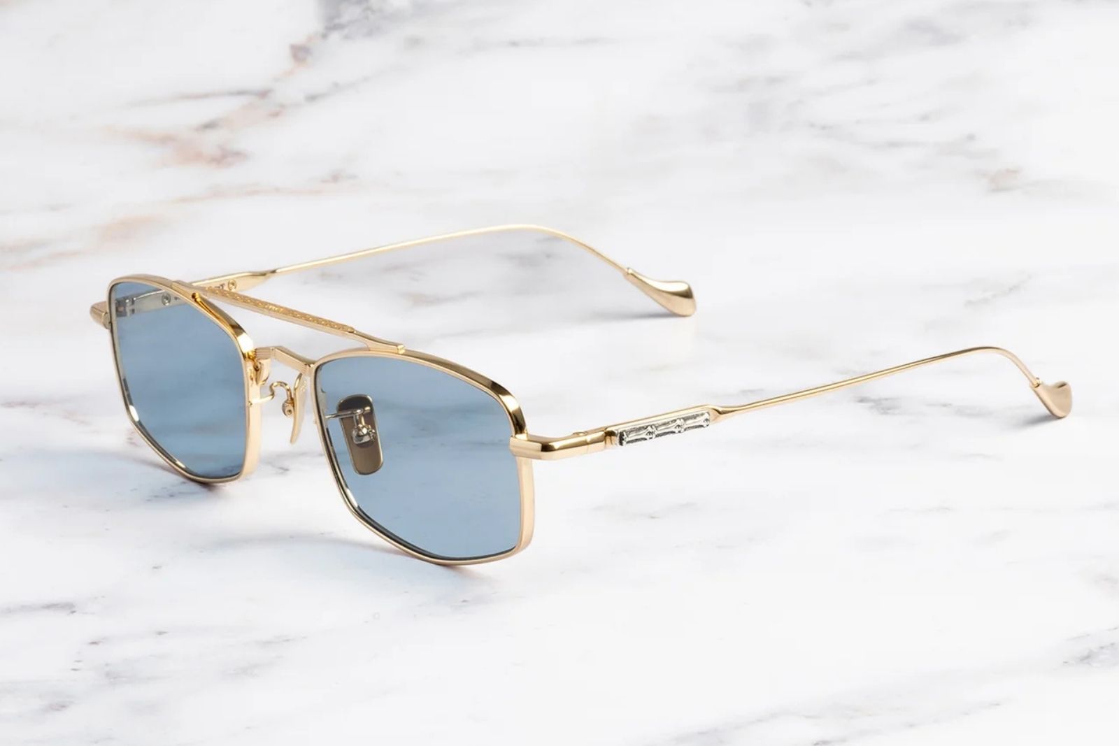 Cutler and Gross The Great Frog Bowie - Gold Sunglasses