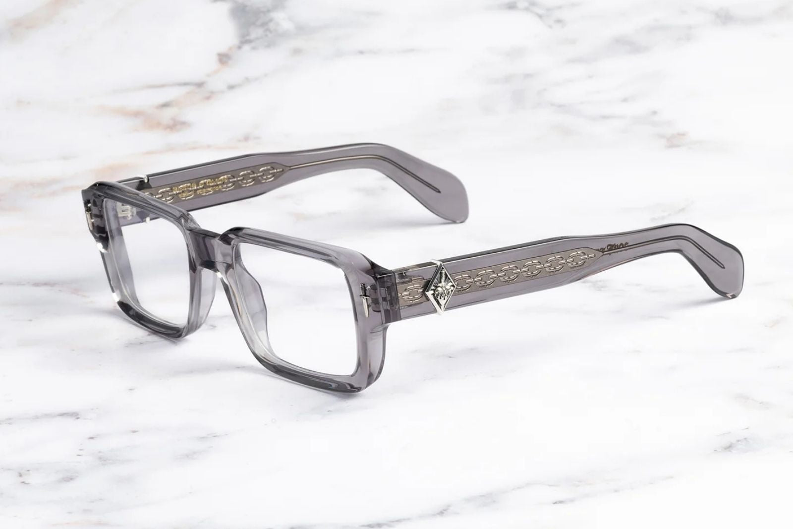 Cutler and Gross The Great Frog Jagger Eyeglasses - Smoke Quartz