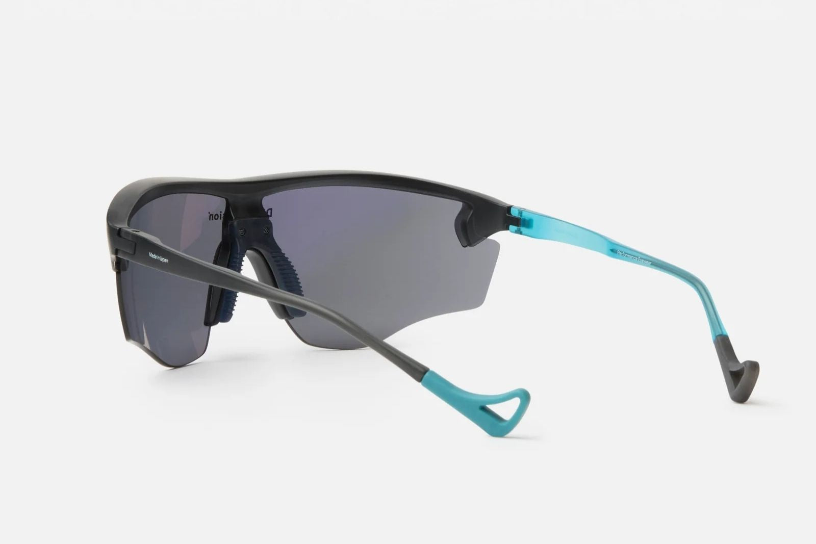 District Vision Junya Racer - Azure Black/D+ Onyx Mirror Sunglasses