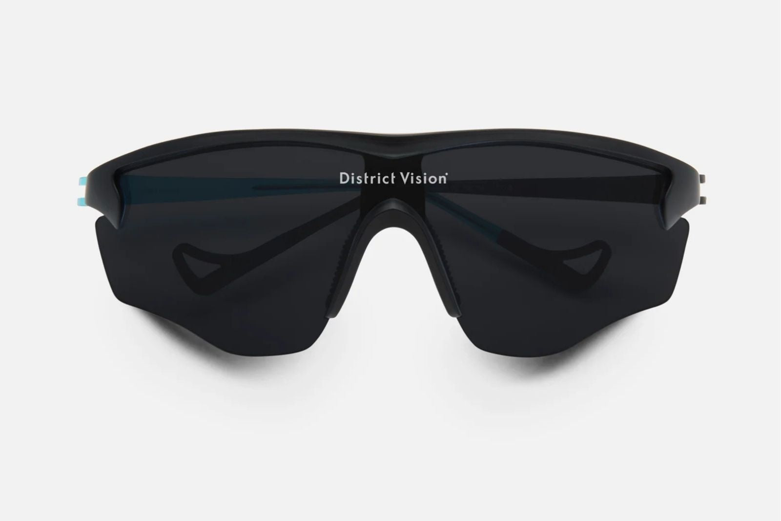 District Vision Junya Racer - Azure Black/D+ Onyx Mirror Sunglasses