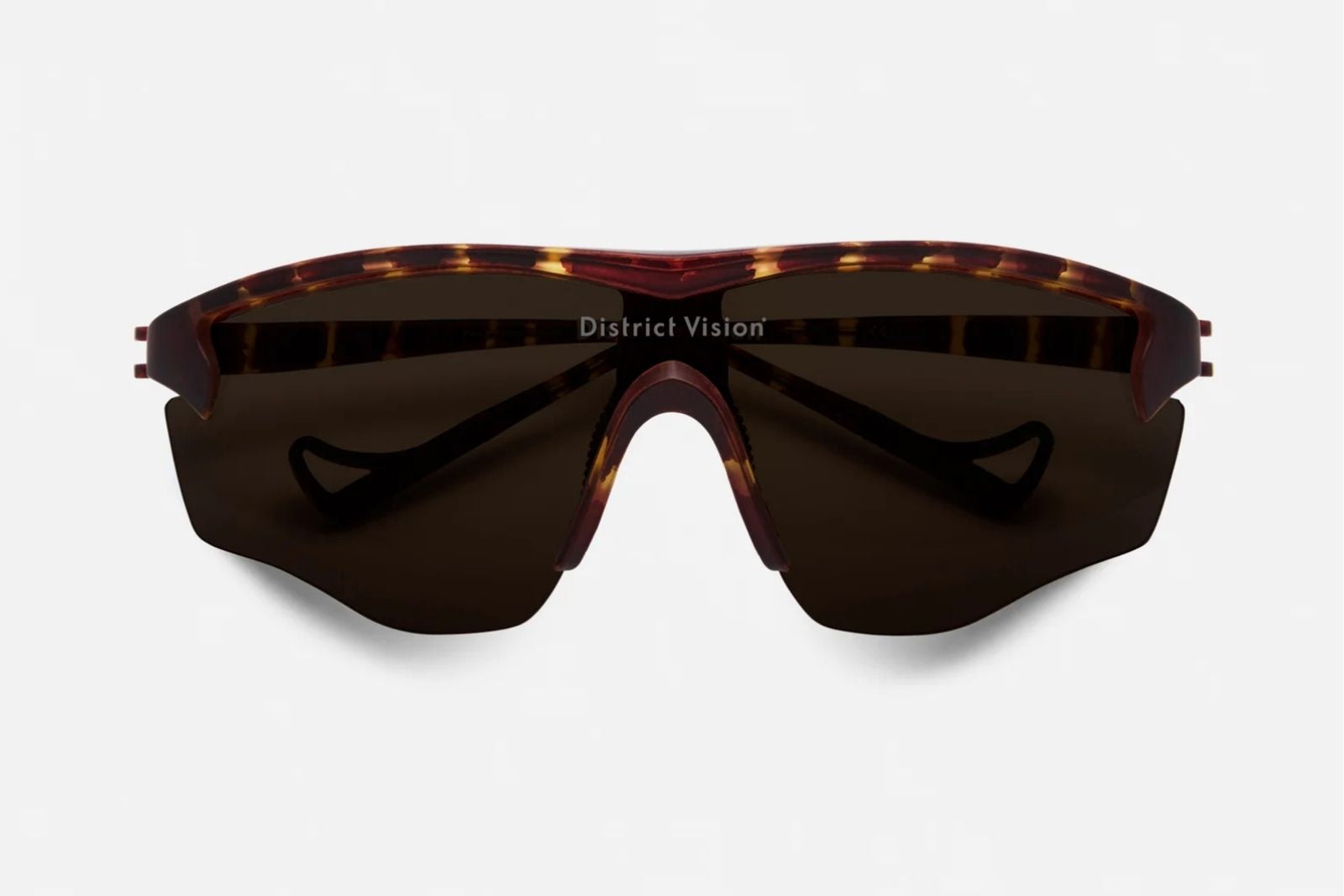 District Vision Junya Racer - Brown Mosaic/D+ Copper Sunglasses