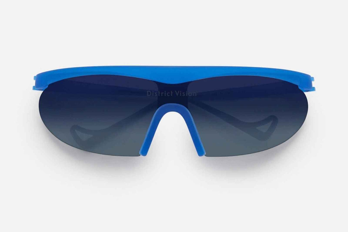 District Vision Koharu Eclipse - Mist/D+ Blue Gradient Sunglasses