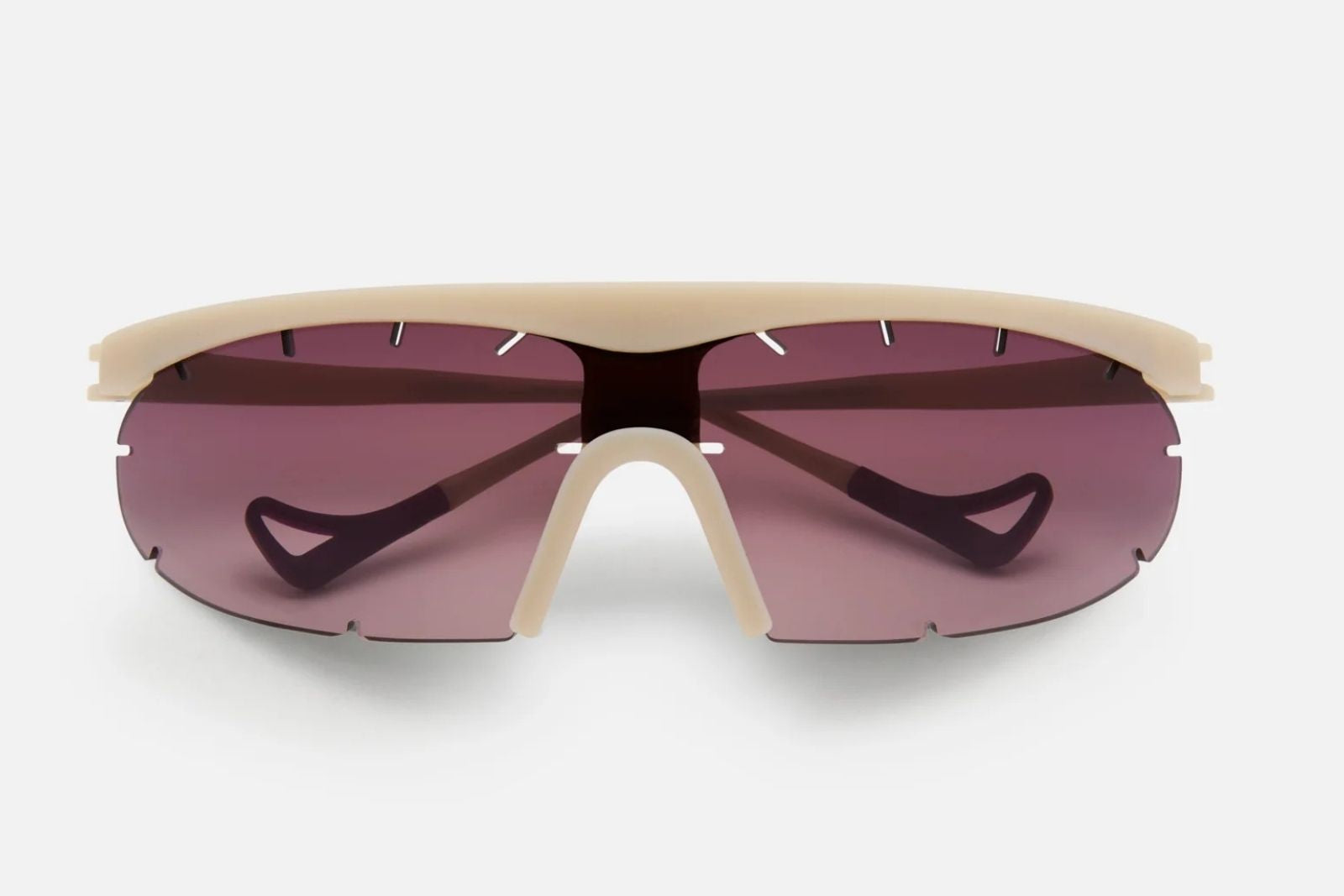 District Vision Koharu Eclipse PAF - Sand, D+ Black Rose Gradient Sunglasses