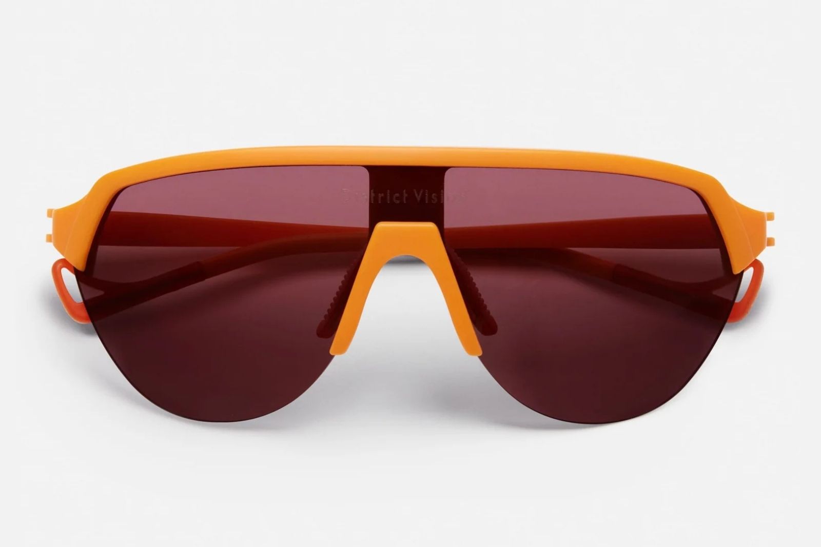 District Vision Nagata Speed Blade - Infrared - Rose Sunglasses