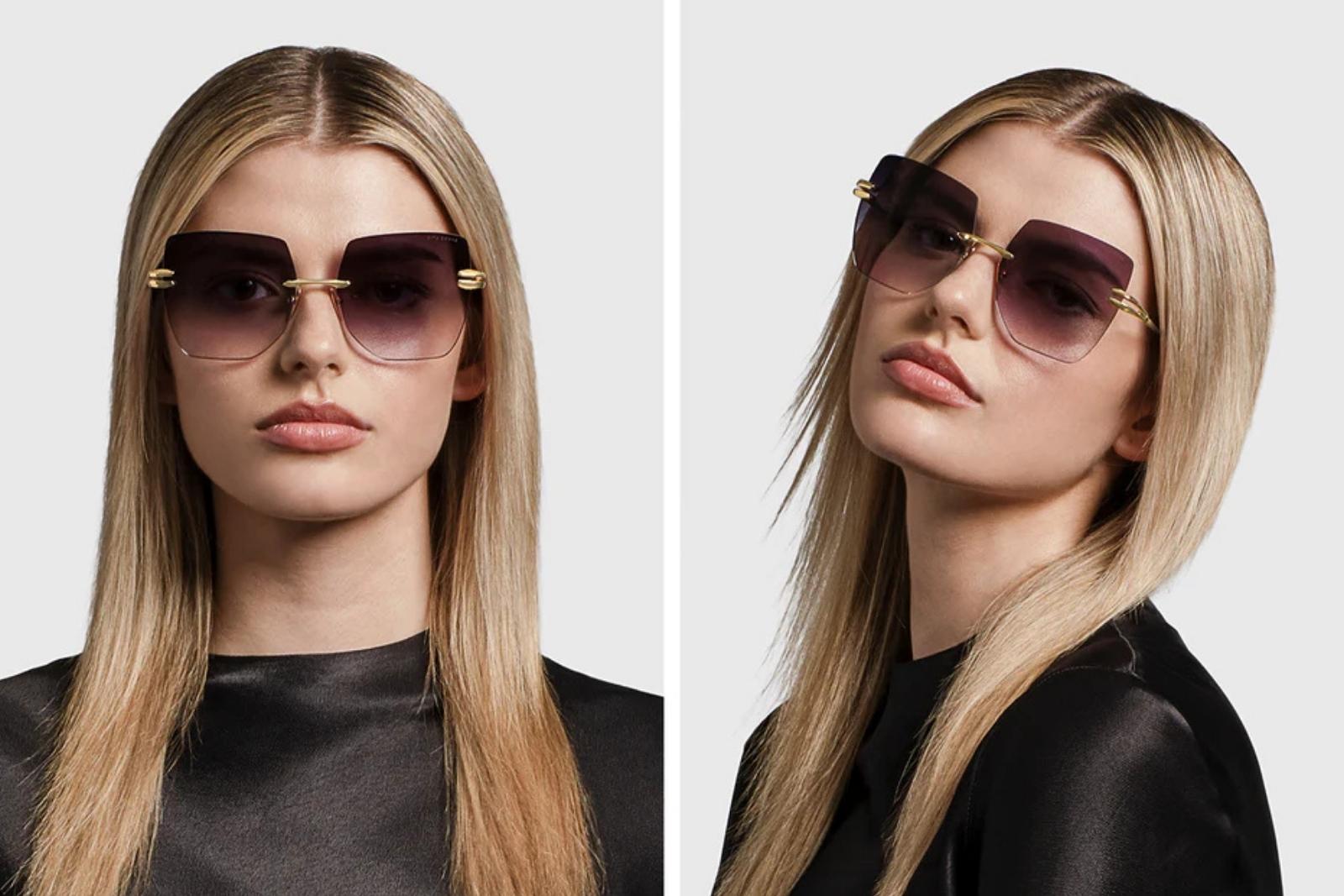 Dita Embra Sunglasses on model