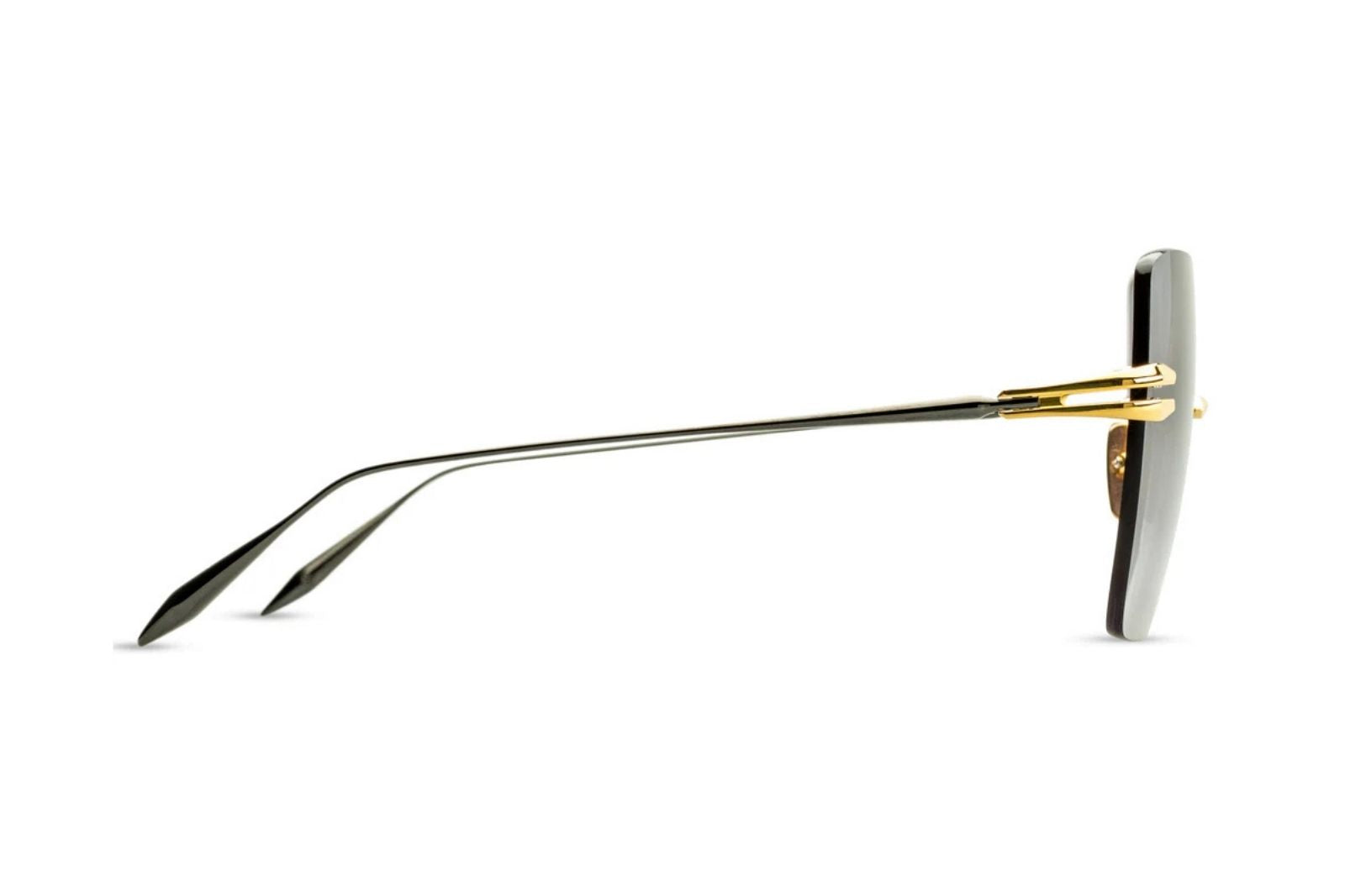 Dita Embra - Yellow Gold - Black Rhodium Sunglasses