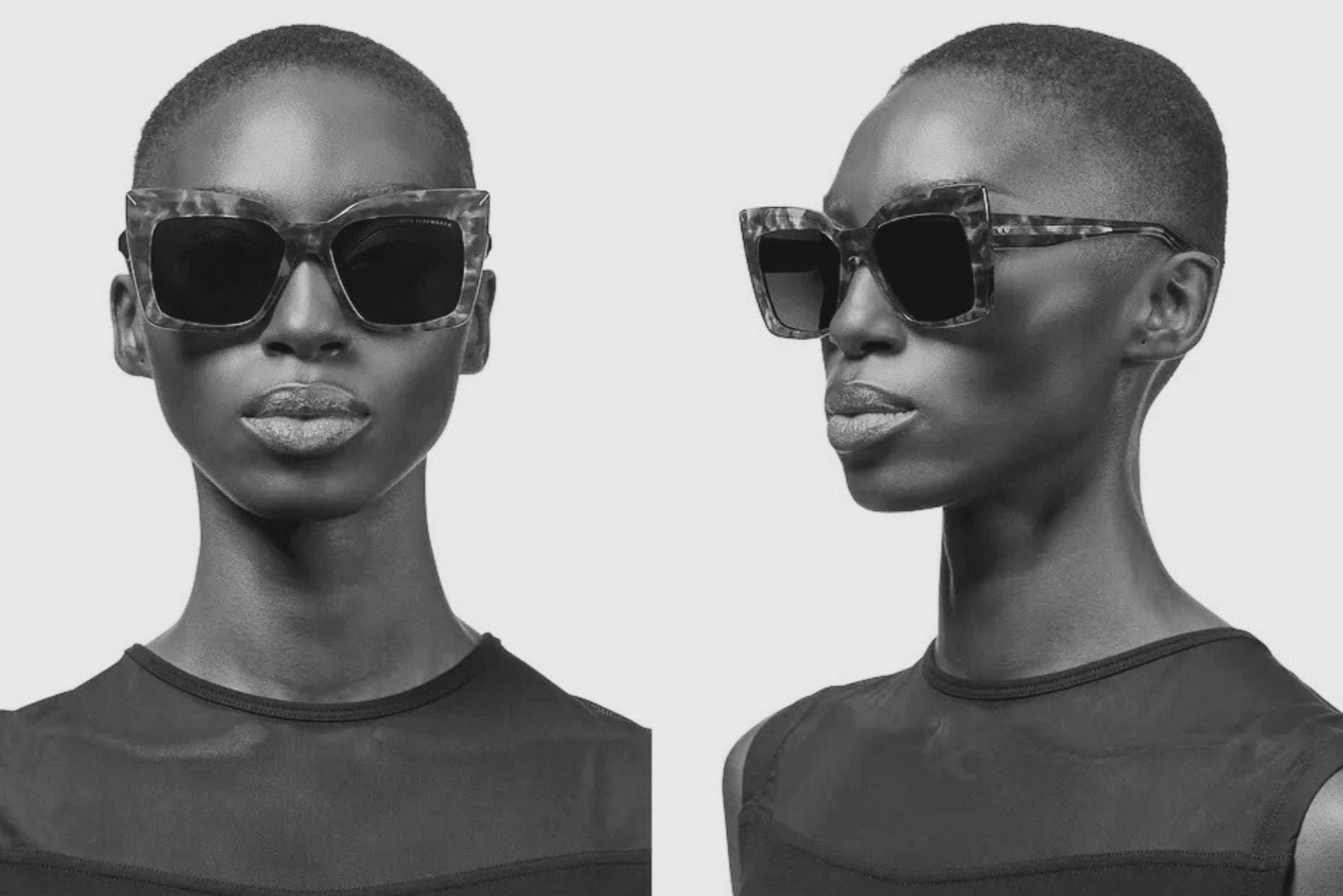 Dita Telemaker Sunglasses on Model