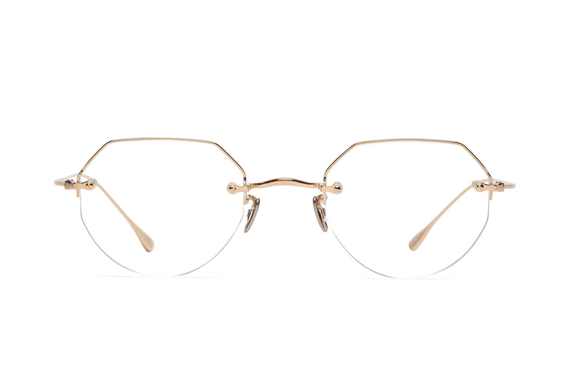 Eyevan 189 Gold Eyeglasses