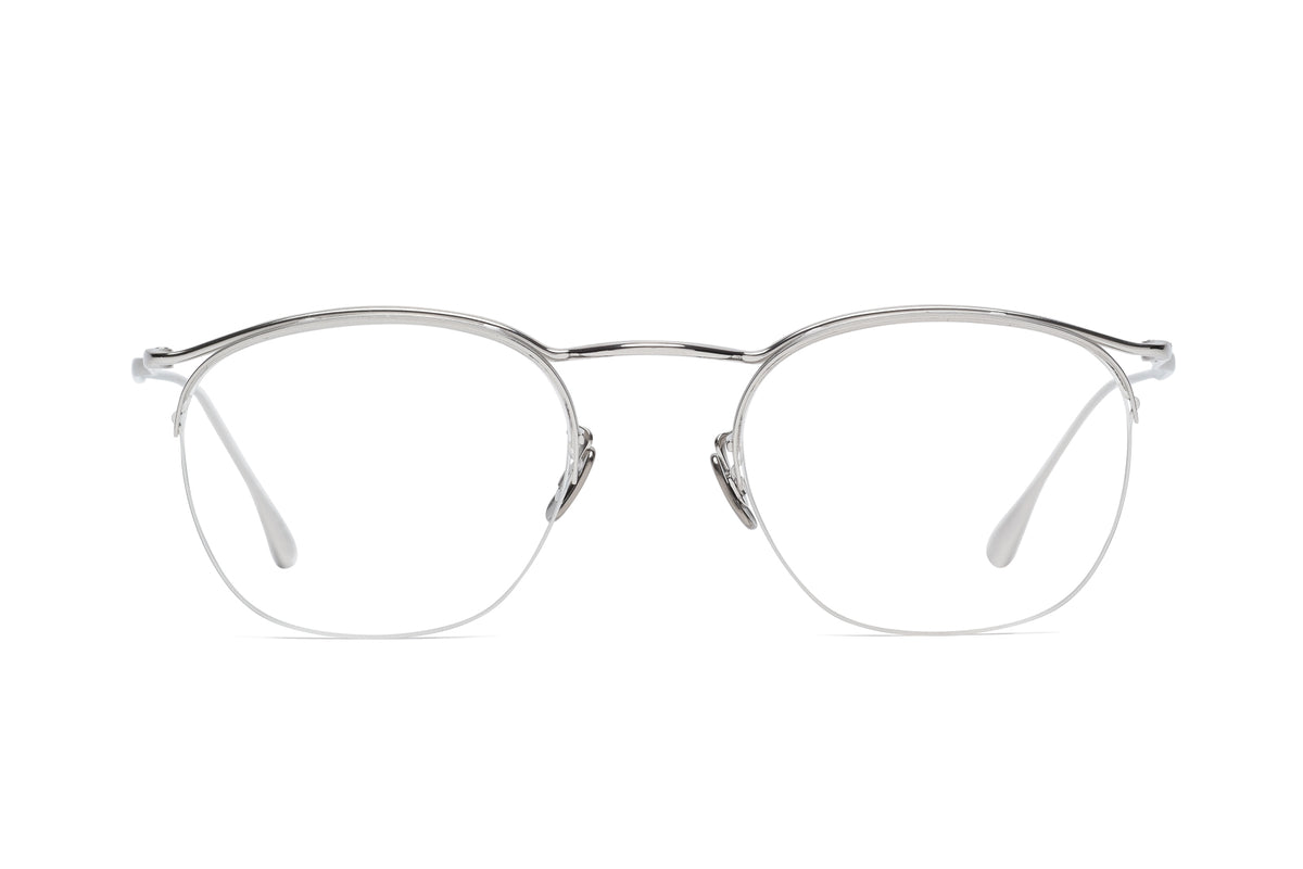 Eyevan 7285 | 190 in Silver Eyeglasses - twelvesixtynine