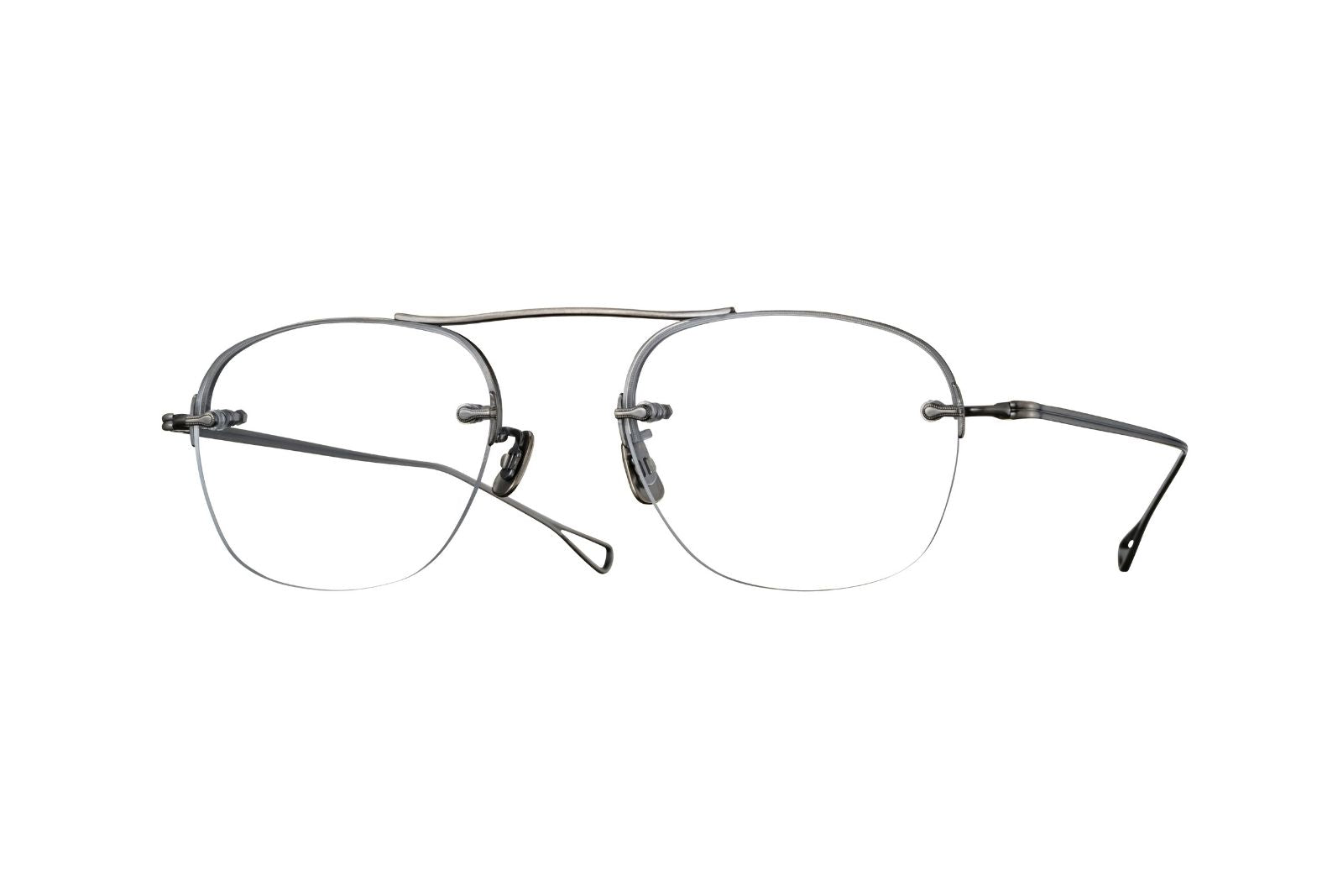 Eyevan 790 Eyeglasses - 801 - Brushed Silver