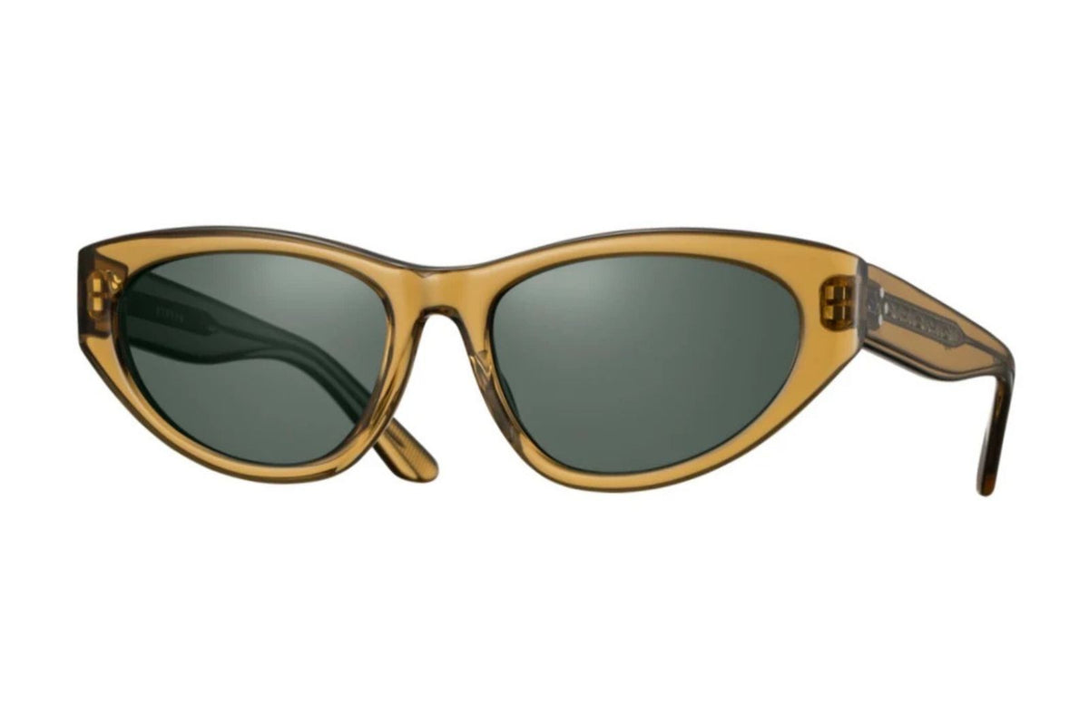 Eyevan vintage sunglasses EYEVAN 7285 Acetate Sunglasses Model 353E Transparent Yellow  main image 2