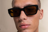 Garret leight maverick black sunglasses
