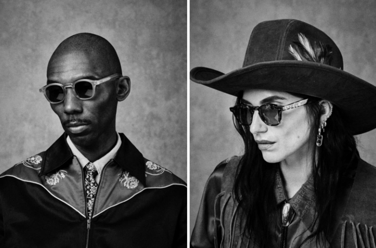 Jacques Marie Mage Zephirin Sunglasses on Model
