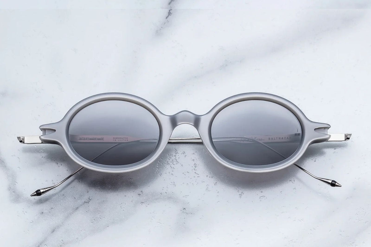 Jacques Marie Mage x Haider Ackermann - Balthazar - Argent Sunglasses