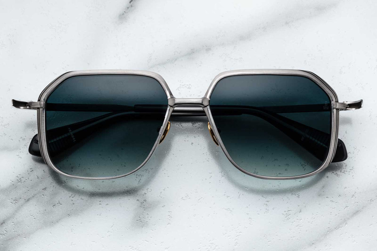 Jacques Marie Mage | Aida in Silver Sunglasses - twelvesixtynine