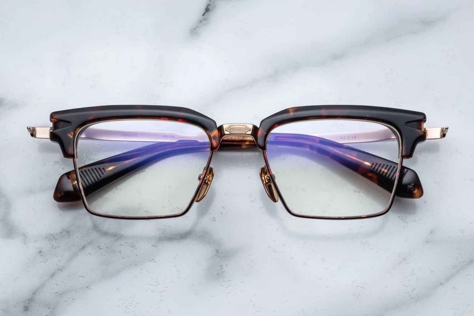 Jacques Marie Mage Alin Eyeglasses - Dark Havana